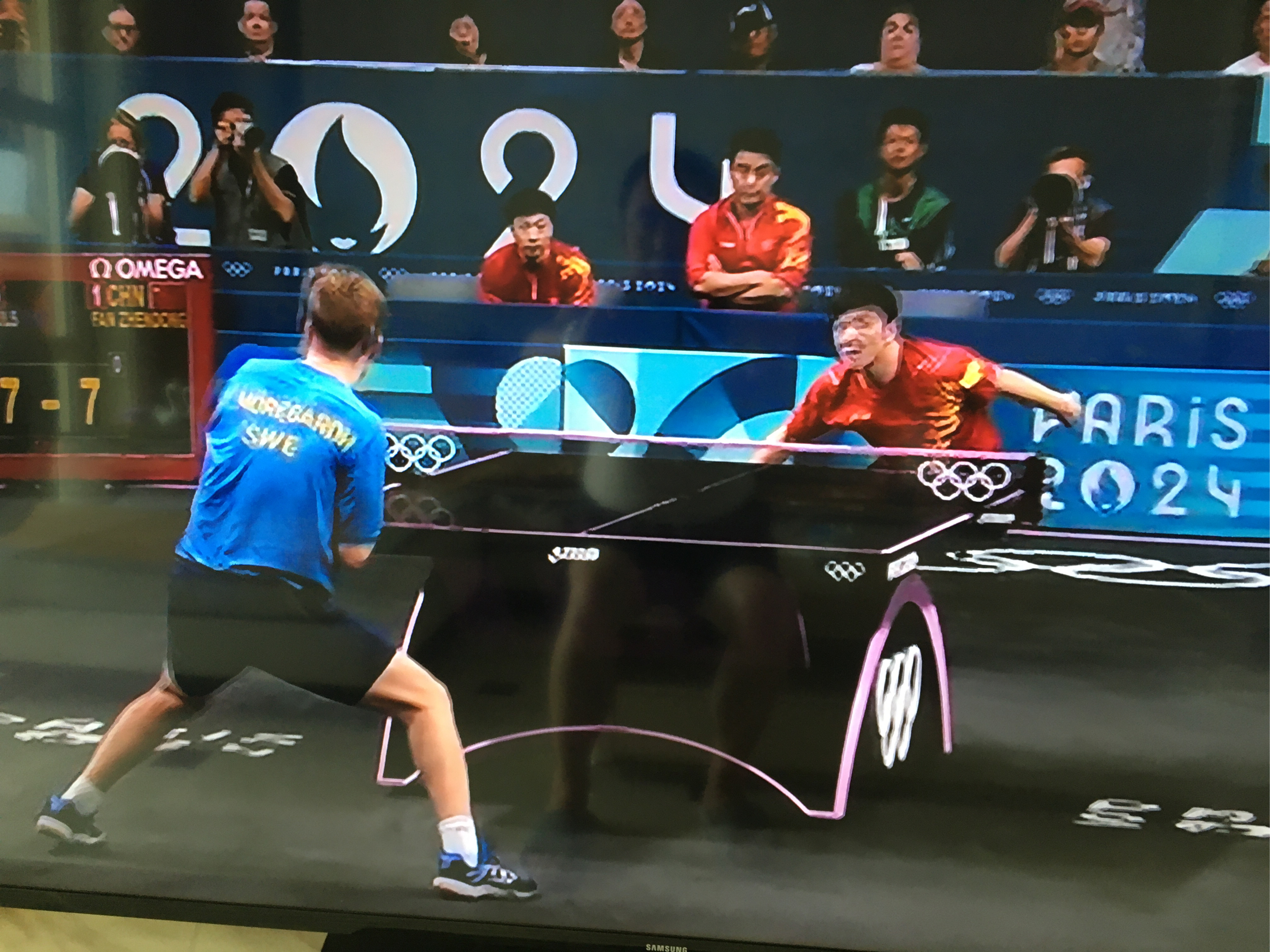 瑞典乒乓球队强势中国乒乓球队，马龙爆发神勇的简单介绍